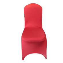 Chaise de mariage en spandex imprimé de Noël rouge couvre Housse de chaises